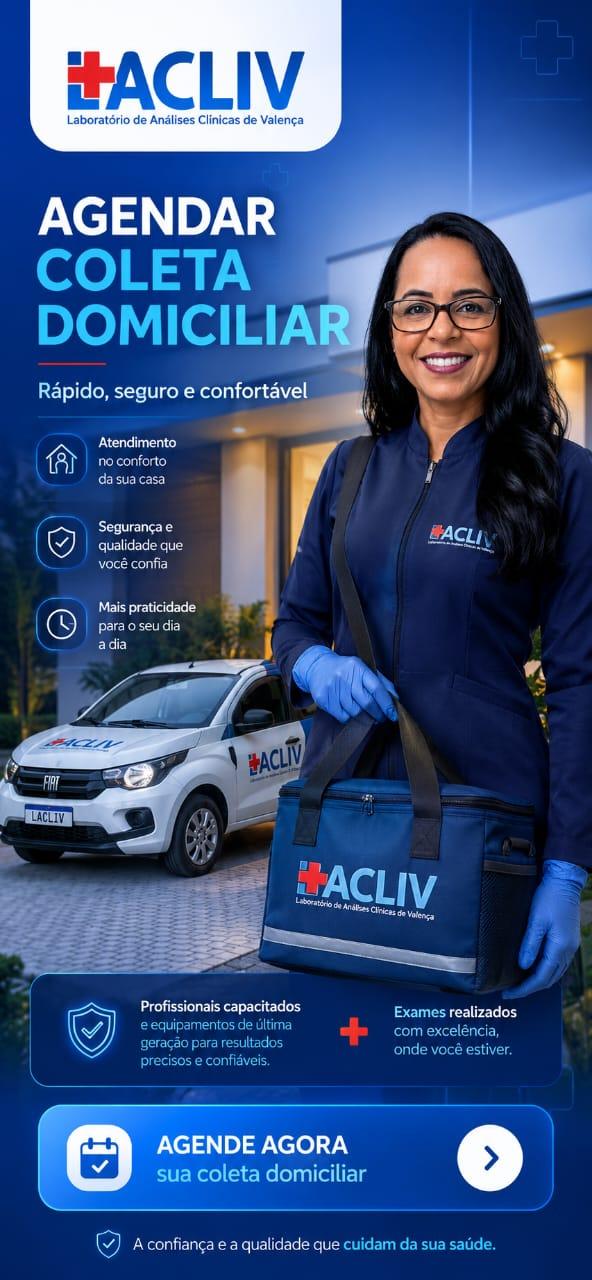 Coleta domiciliar LACLIV — profissional levando maleta térmica até o carro do laboratório